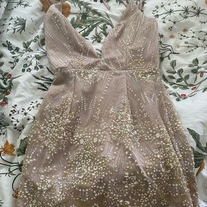 Hello Molly iridescent cocktail dress